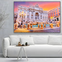 Quadro Stampa su Tela Fontana di Trevi, Roma - CupidoDesign