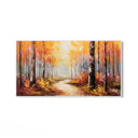 Quadro Stampa su Tela Foresta Autunnale - CupidoDesign