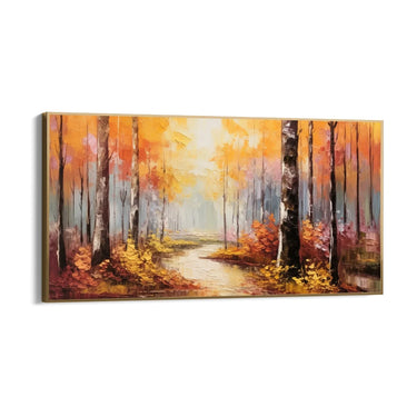 Quadro Stampa su Tela Foresta Autunnale - CupidoDesign