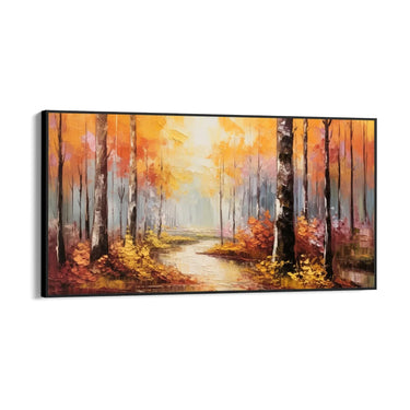 Quadro Stampa su Tela Foresta Autunnale - CupidoDesign