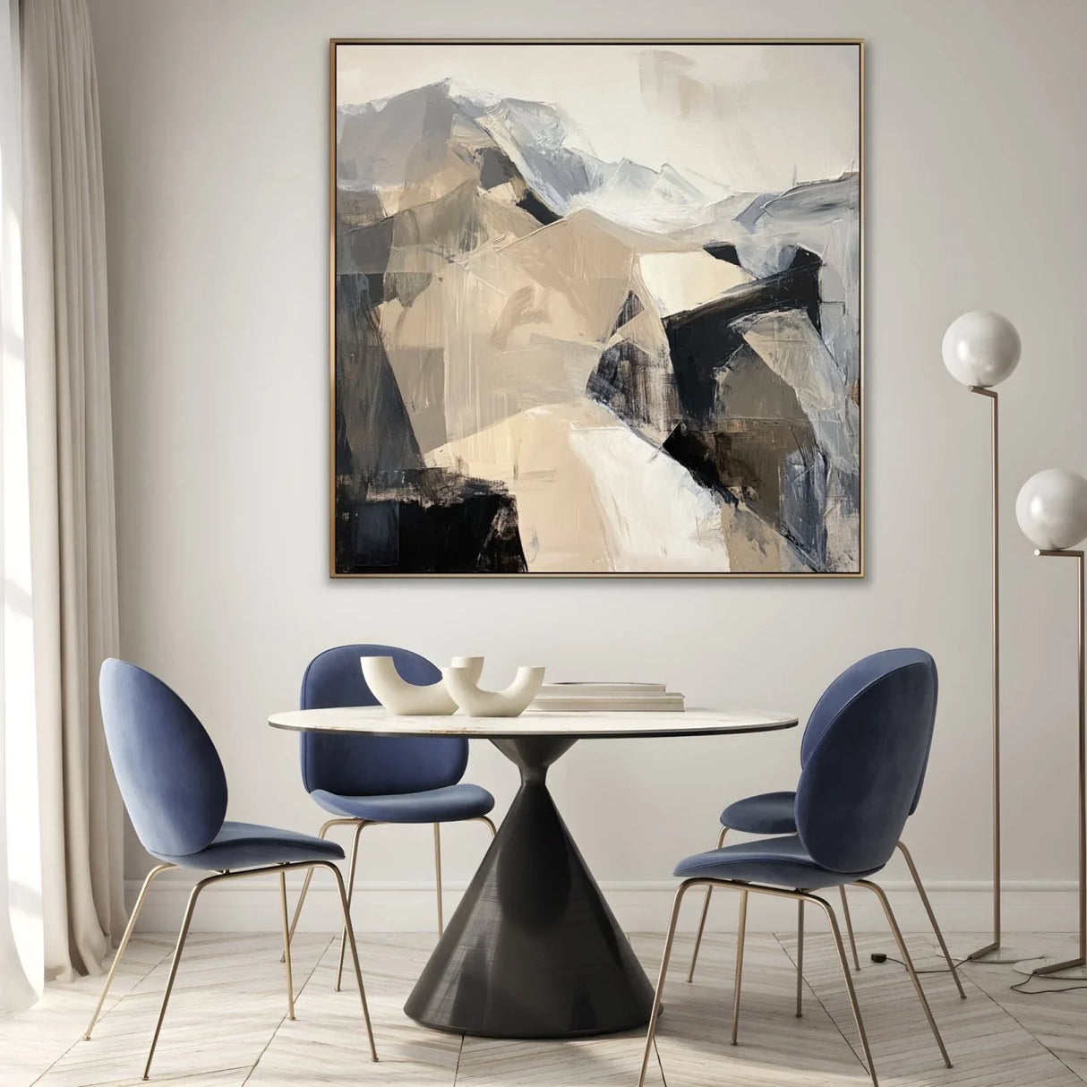 Quadro Stampa su Tela Forme di Montagna - CupidoDesign