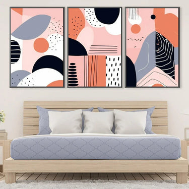 Quadro Stampa su Tela Forme leggere - CupidoDesign