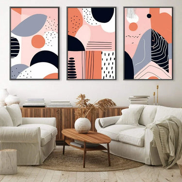 Quadro Stampa su Tela Forme leggere - CupidoDesign