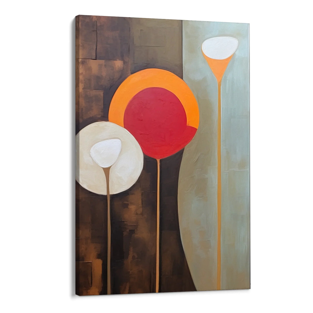 Quadro Stampa su Tela Forme floreali - CupidoDesign