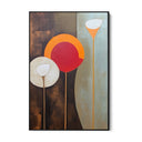 Quadro Stampa su Tela Forme floreali - CupidoDesign