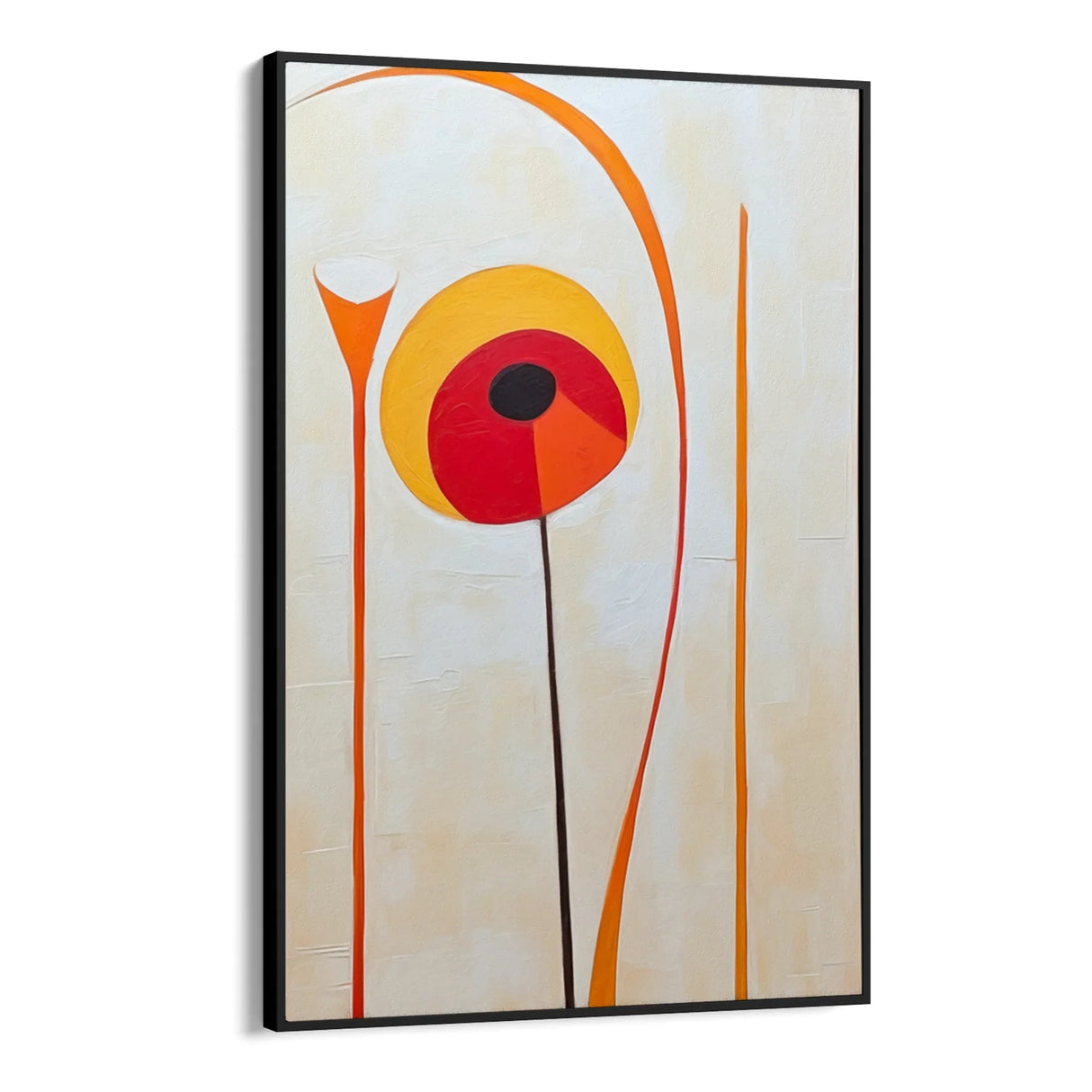 Quadro Stampa su Tela Forme floreali - CupidoDesign