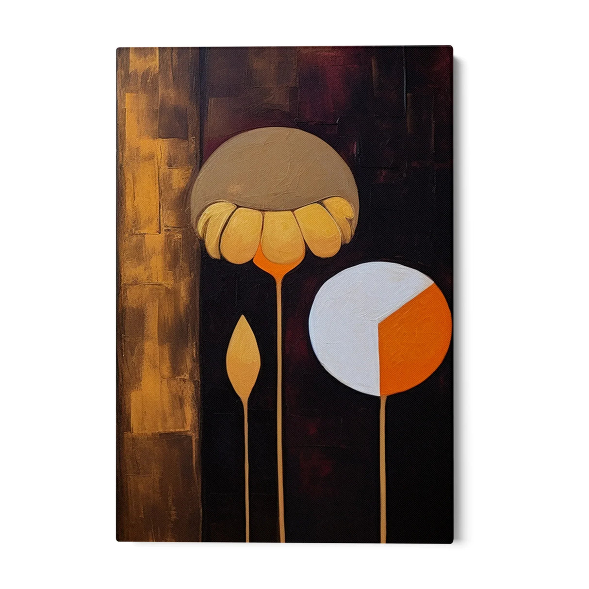Quadro Stampa su Tela Forme floreali - CupidoDesign