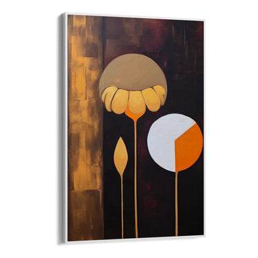 Quadro Stampa su Tela Forme floreali - CupidoDesign