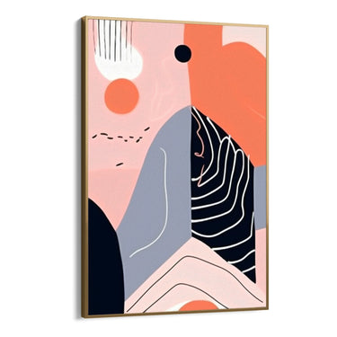 Quadro Stampa su Tela Forme leggere - CupidoDesign