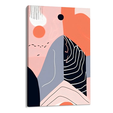 Quadro Stampa su Tela Forme leggere - CupidoDesign