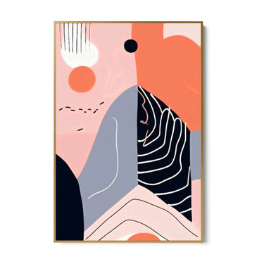 Quadro Stampa su Tela Forme leggere - CupidoDesign