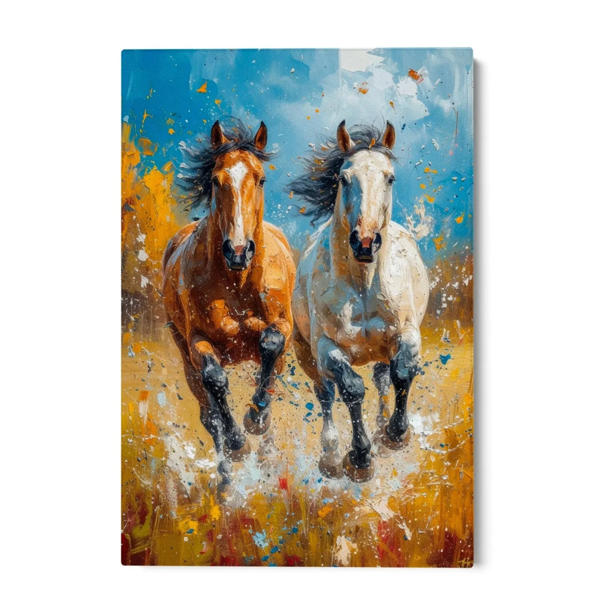 Quadro Stampa su Tela Forza in Movimento - CupidoDesign