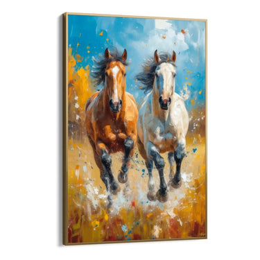 Quadro Stampa su Tela Forza in Movimento - CupidoDesign