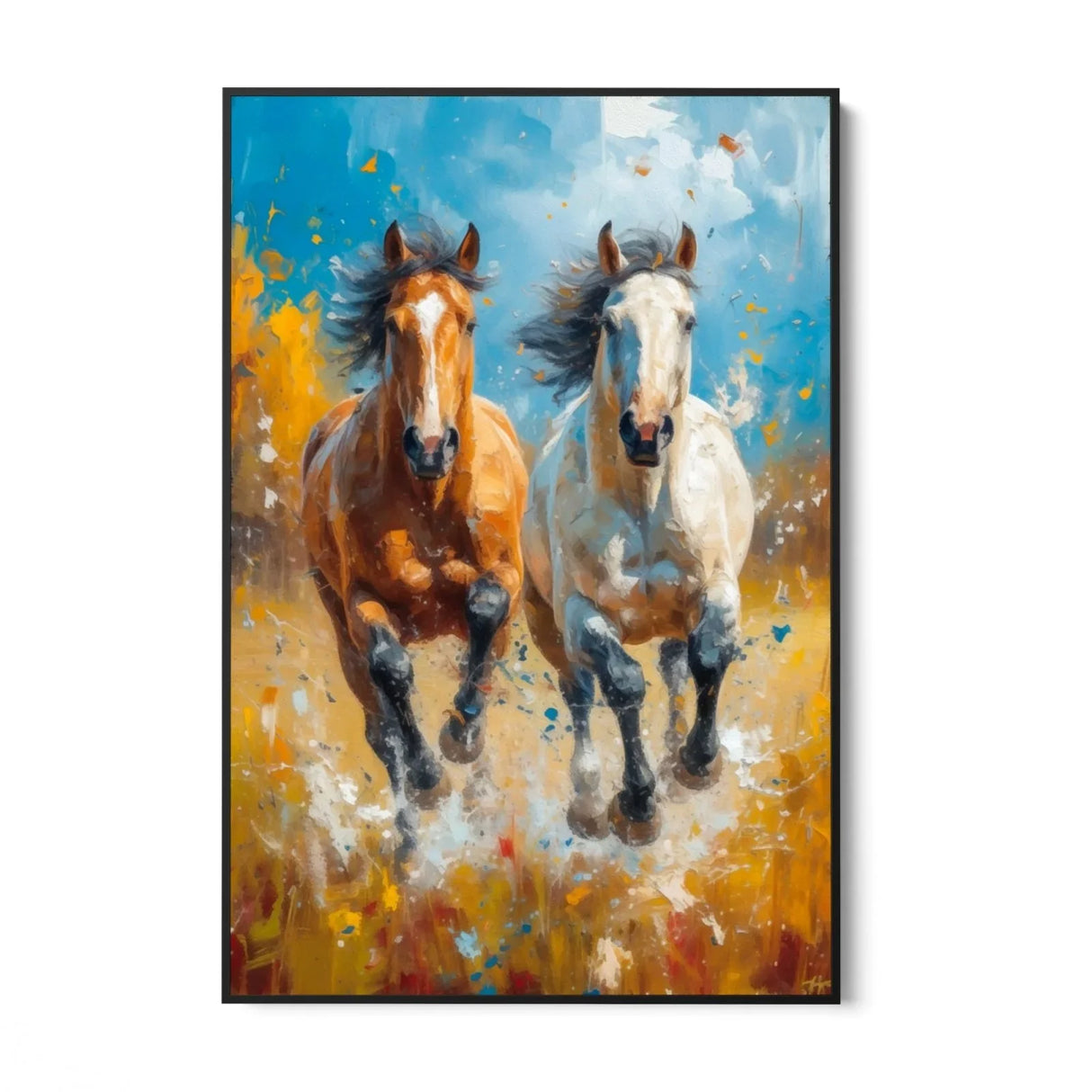 Quadro Stampa su Tela Forza in Movimento - CupidoDesign