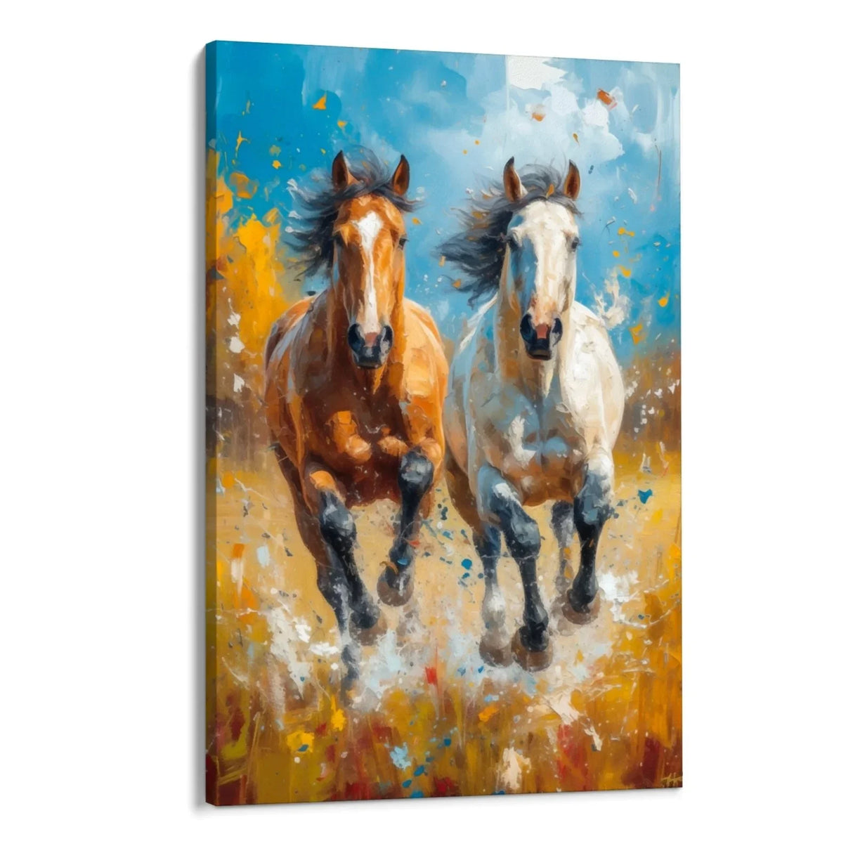 Quadro Stampa su Tela Forza in Movimento - CupidoDesign