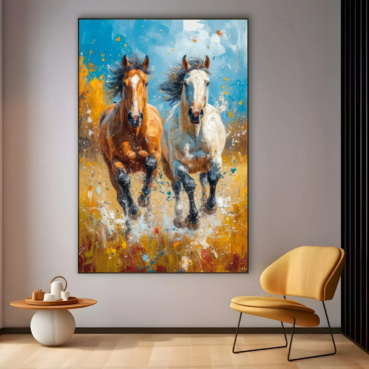 Quadro Stampa su Tela Forza in Movimento - CupidoDesign