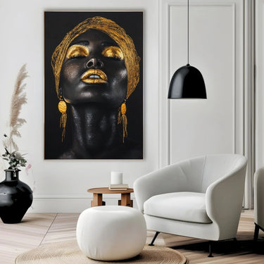 Quadro Stampa su Tela Fragranze Dorate - CupidoDesign