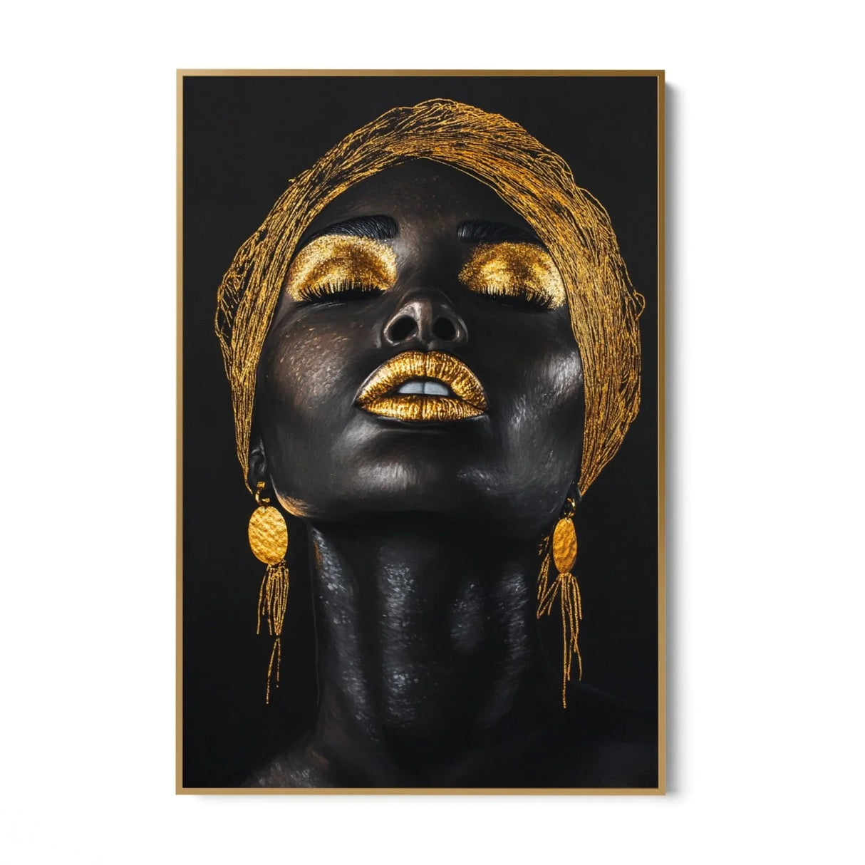 Quadro Stampa su Tela Fragranze Dorate - CupidoDesign