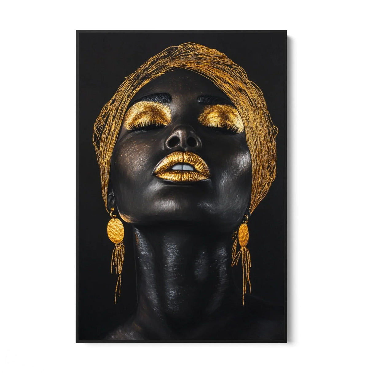 Quadro Stampa su Tela Fragranze Dorate - CupidoDesign