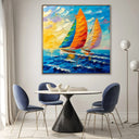 Quadro Stampa su Tela Frammenti di Armonia - CupidoDesign