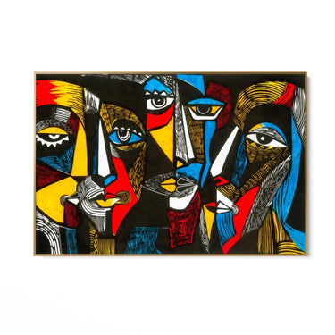 Quadro Stampa su Tela Frammenti di identità - CupidoDesign