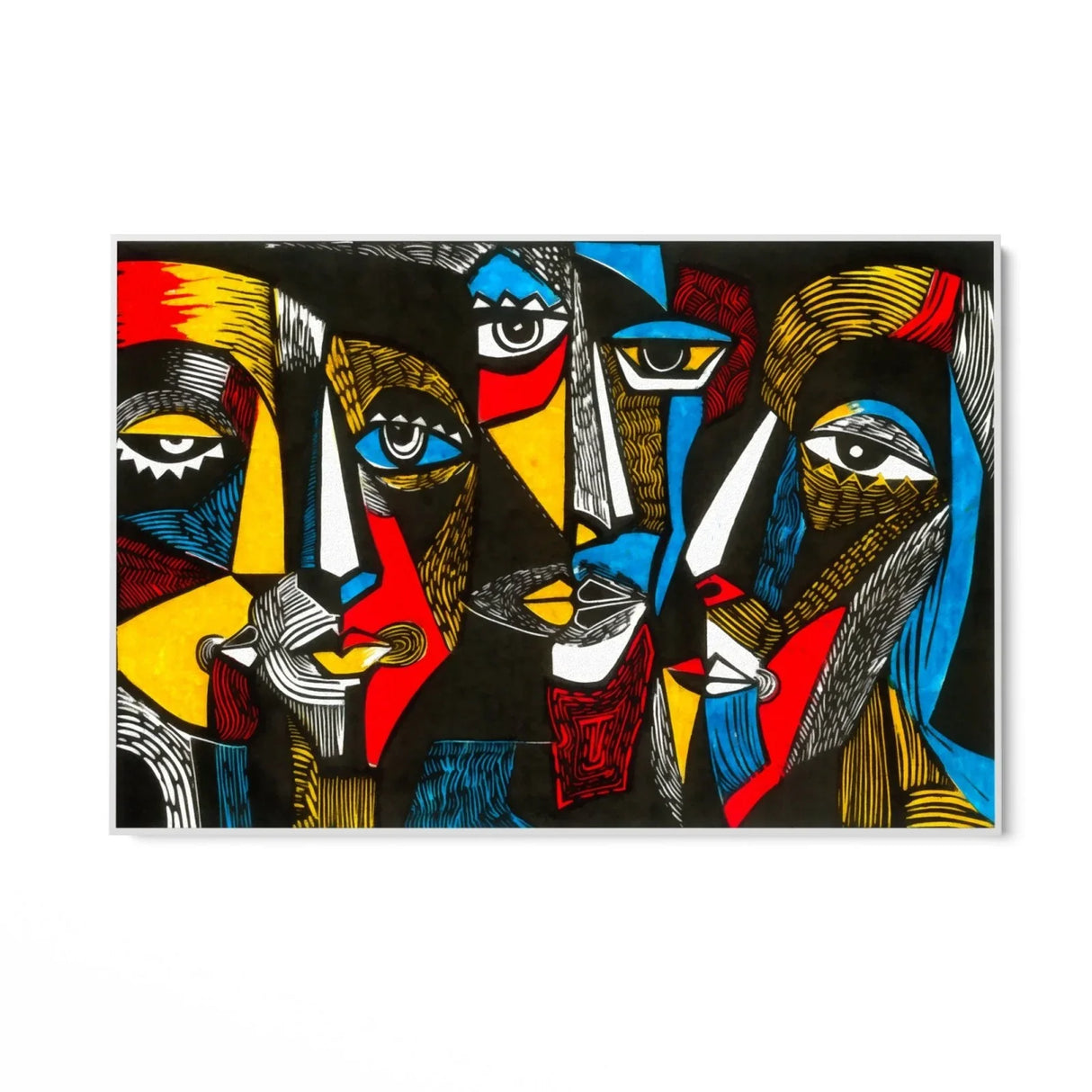 Quadro Stampa su Tela Frammenti di identità - CupidoDesign
