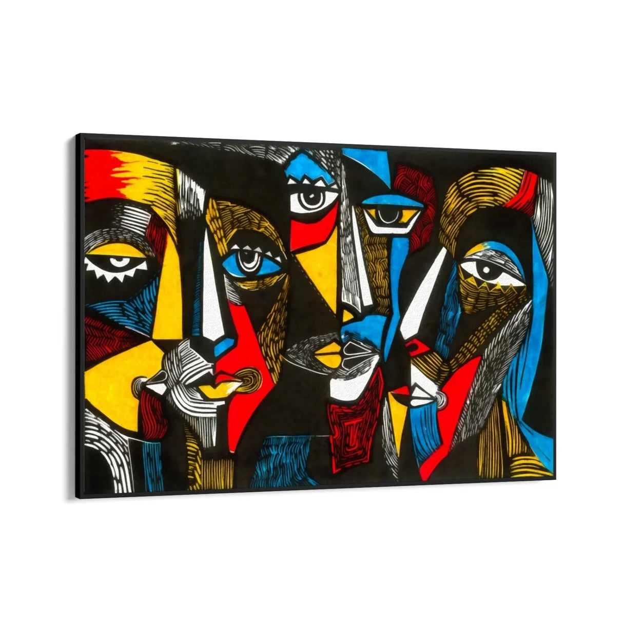 Quadro Stampa su Tela Frammenti di identità - CupidoDesign