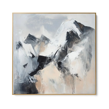Quadro Stampa su Tela Frammenti di Neve - CupidoDesign