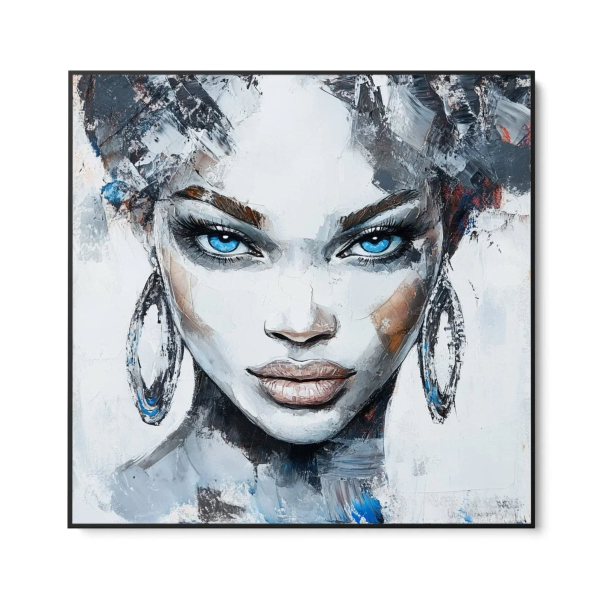 Quadro Stampa su Tela Frammenti di silenzio - CupidoDesign