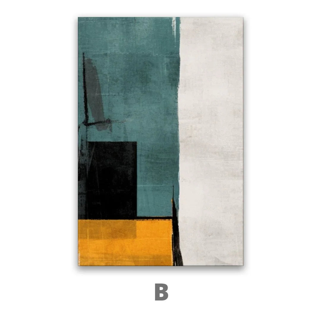 Quadro Stampa su Tela Frammenti Vibranti - CupidoDesign