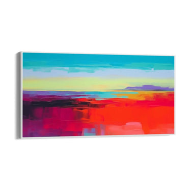 Quadro Stampa su Tela Frenesia Colorata - CupidoDesign