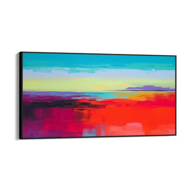 Quadro Stampa su Tela Frenesia Colorata - CupidoDesign