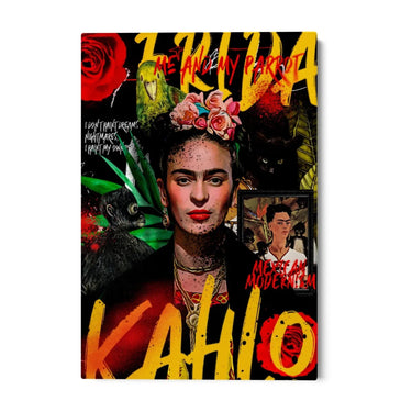 Quadro Stampa su Tela Frida Kahlo Graffiti Art - CupidoDesign