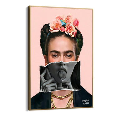 Quadro Stampa su Tela Frida Wall Art - CupidoDesign