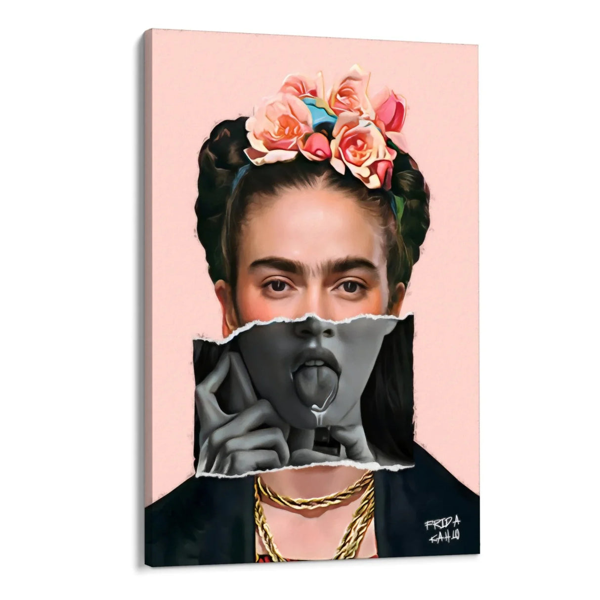 Quadro Stampa su Tela Frida Wall Art - CupidoDesign