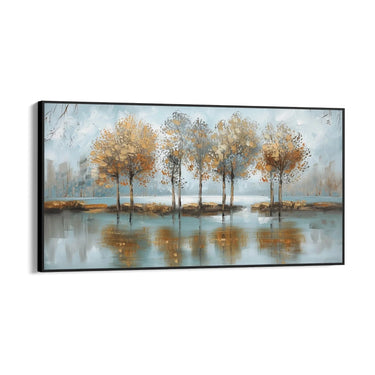 Quadro Stampa su Tela Fronde solitarie - CupidoDesign