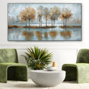 Quadro Stampa su Tela Fronde solitarie - CupidoDesign