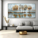 Quadro Stampa su Tela Fronde solitarie - CupidoDesign