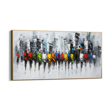 Quadro Stampa su Tela Fronte di pensiero - CupidoDesign