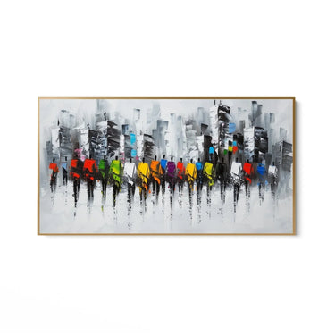 Quadro Stampa su Tela Fronte di pensiero - CupidoDesign