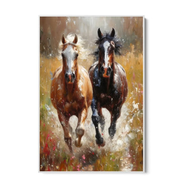Quadro Stampa su Tela Fuga Selvaggia - CupidoDesign