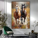 Quadro Stampa su Tela Fuga Selvaggia - CupidoDesign