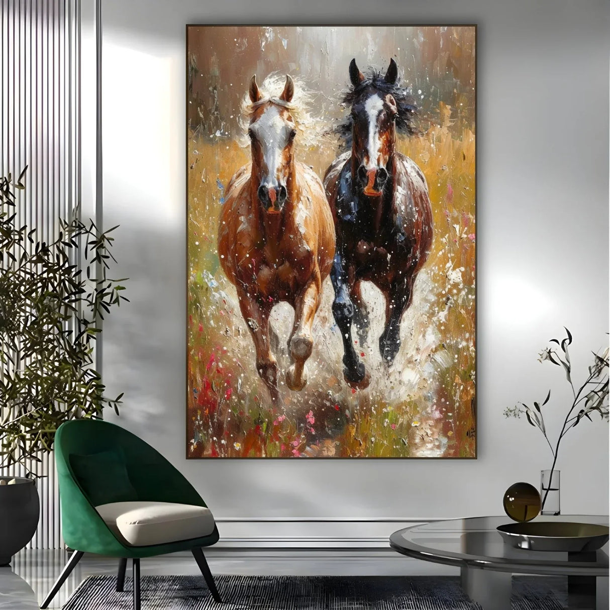 Quadro Stampa su Tela Fuga Selvaggia - CupidoDesign