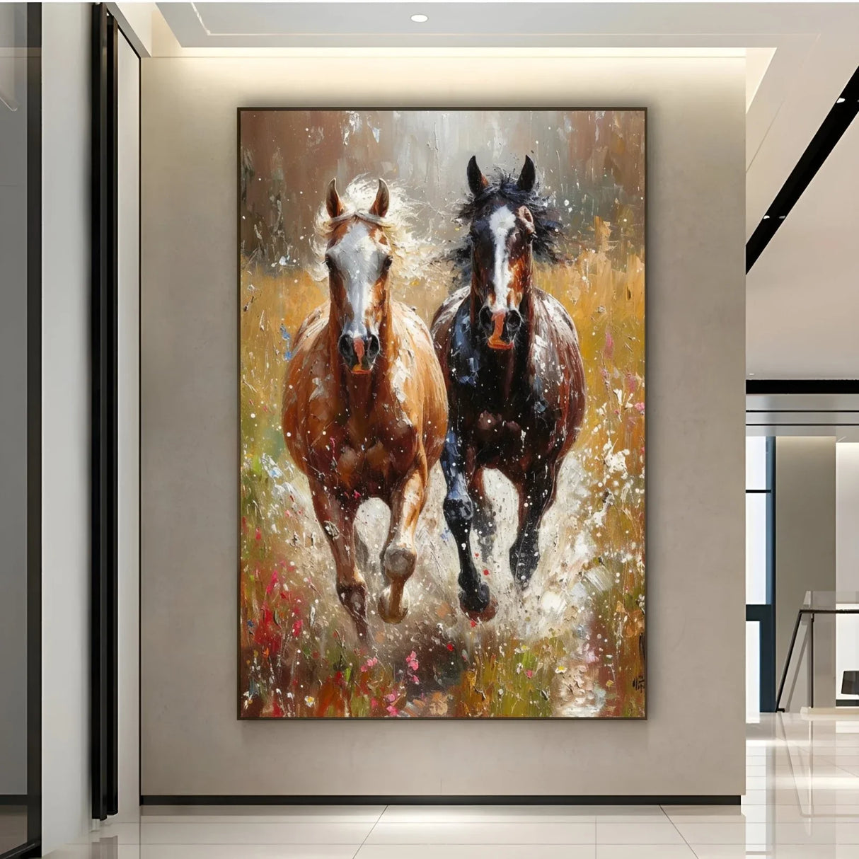 Quadro Stampa su Tela Fuga Selvaggia - CupidoDesign