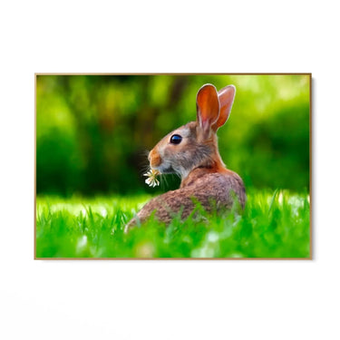 Quadro Stampa su Tela Fuga tra i Campi - CupidoDesign