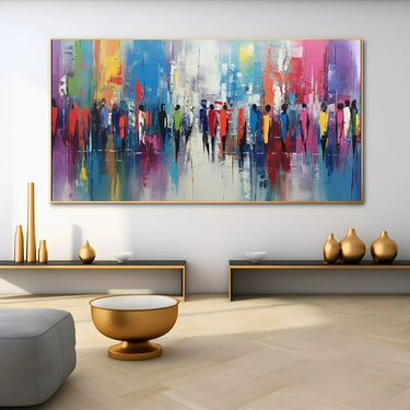 Quadro Stampa su Tela Fuga Verso il Fantastico - CupidoDesign