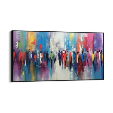 Quadro Stampa su Tela Fuga Verso il Fantastico - CupidoDesign