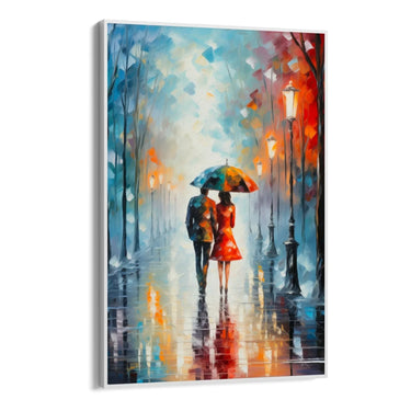 Quadro Stampa su Tela Fuga Verso il Giallo - CupidoDesign