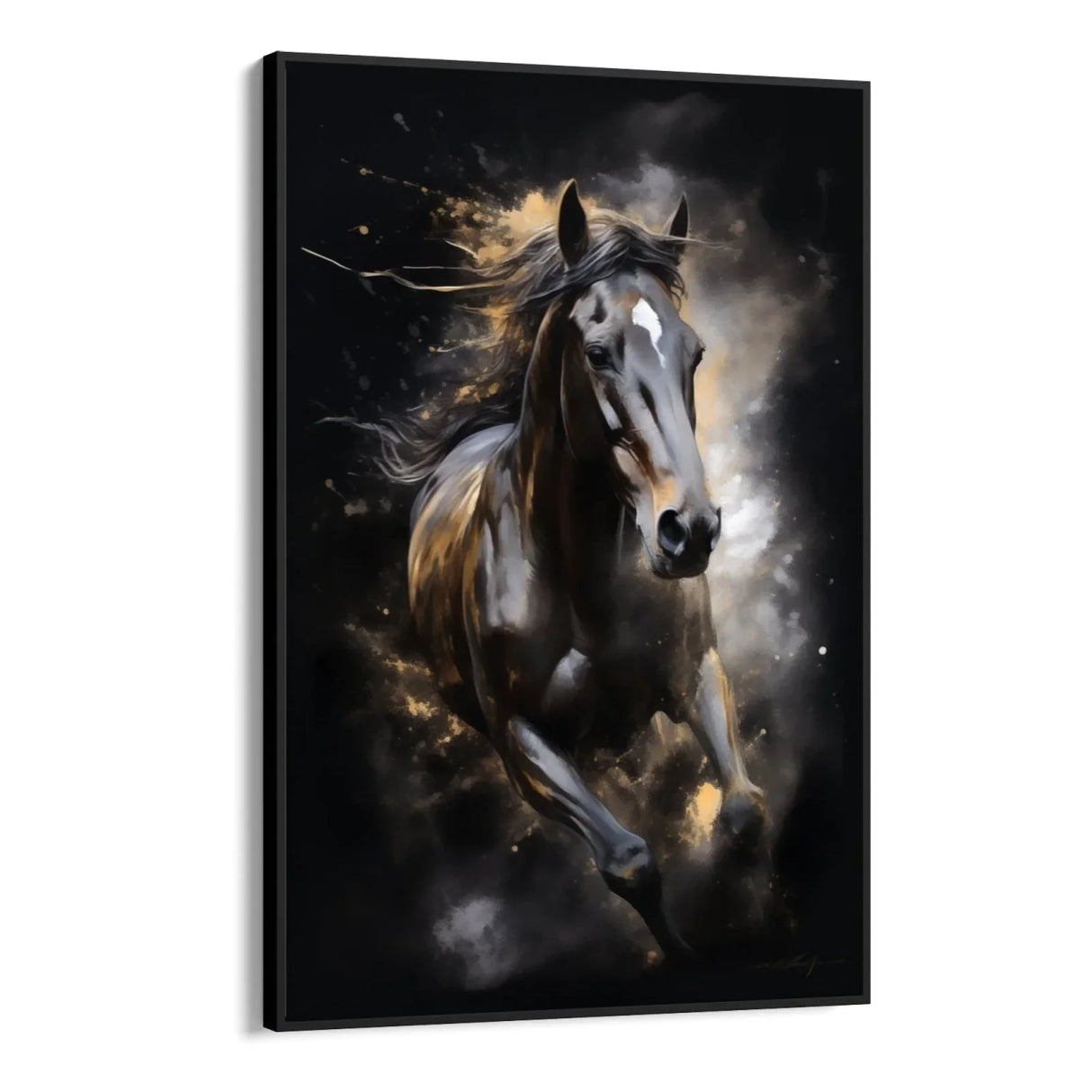 Quadro Stampa su Tela Furia in movimento - CupidoDesign