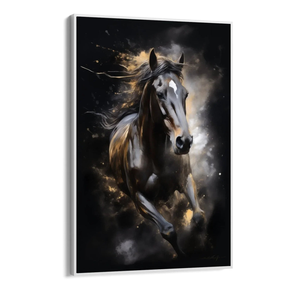Quadro Stampa su Tela Furia in movimento - CupidoDesign